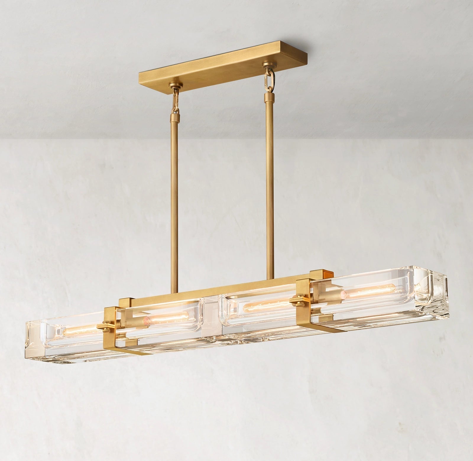 Saviles Modern Linear Chandelier 48"