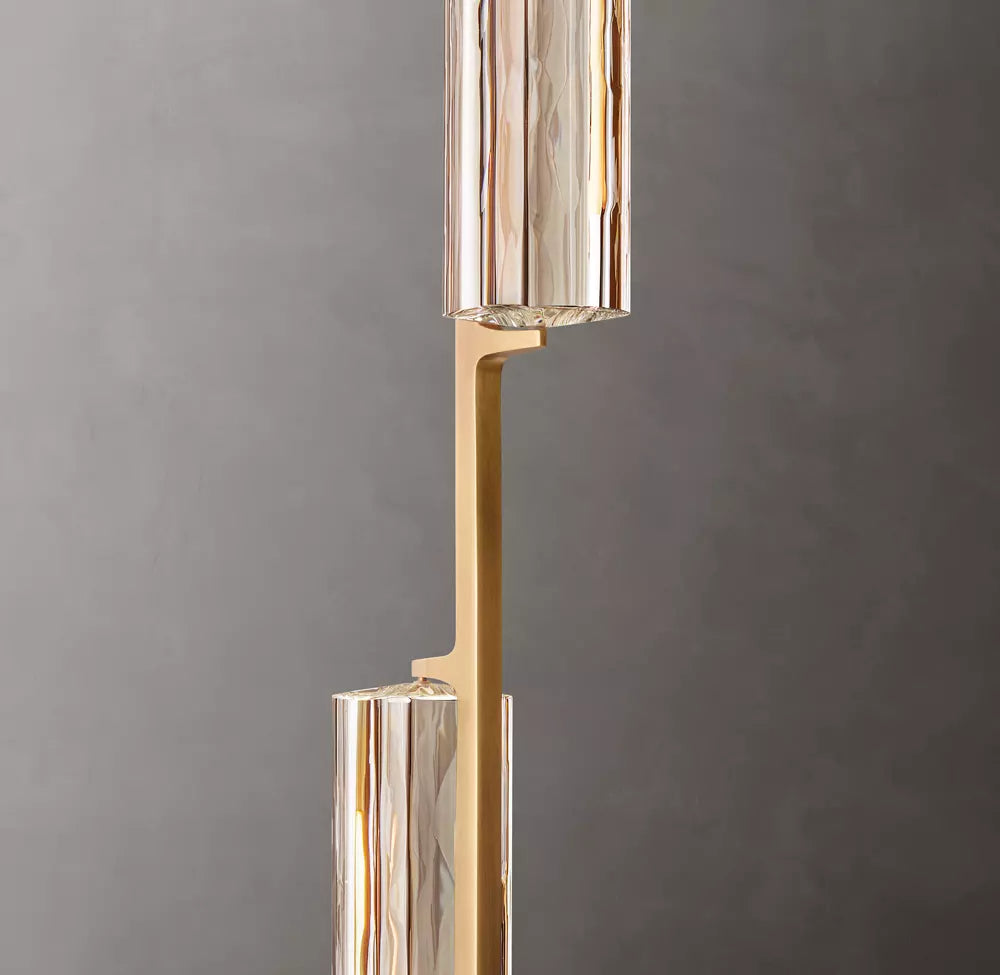 Audubon Modern Crystal Round Chandelier 56"