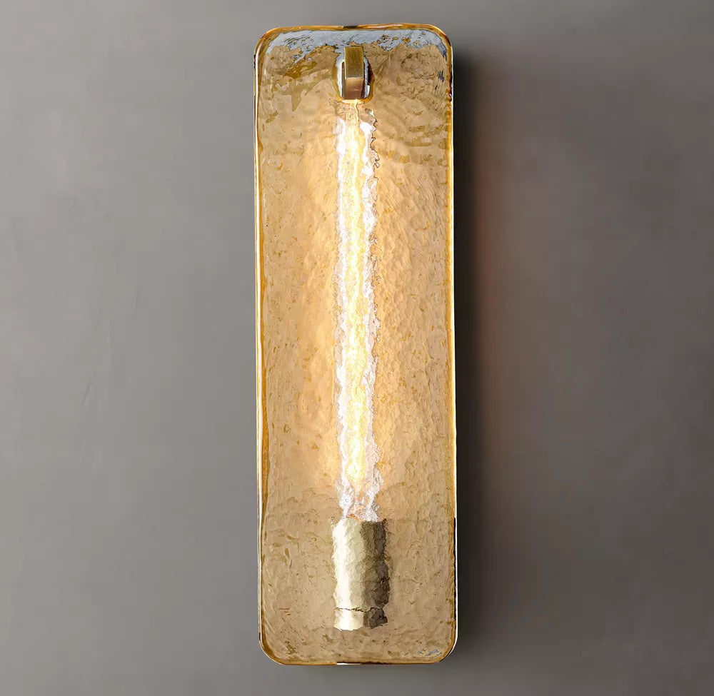 Calamette Modern Glass Sconce