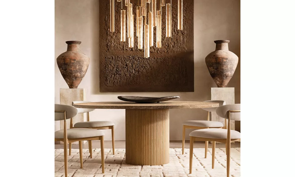 Audubon Modern Crystal Round Chandelier 40"