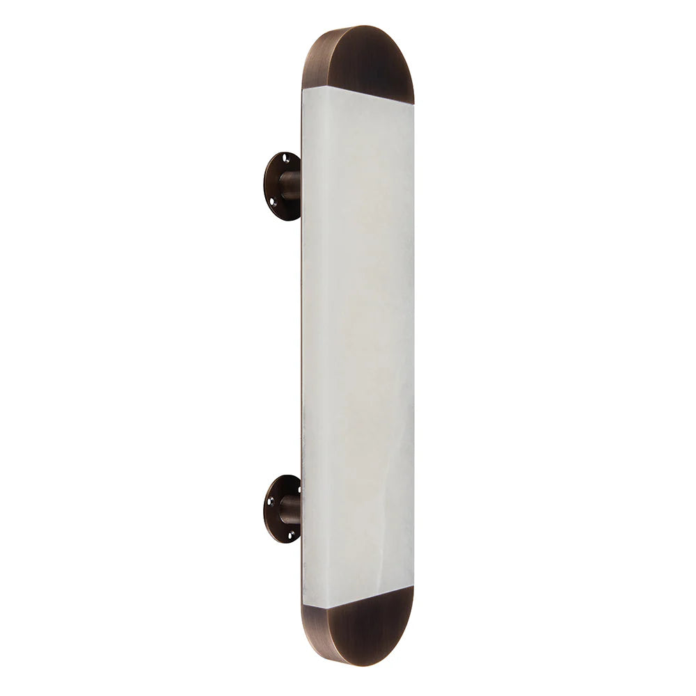 Modern Ghost Alabaster Wall Sconce