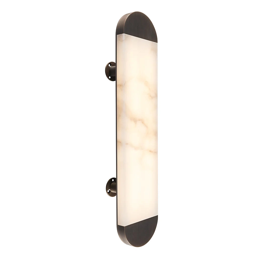 Modern Ghost Alabaster Wall Sconce