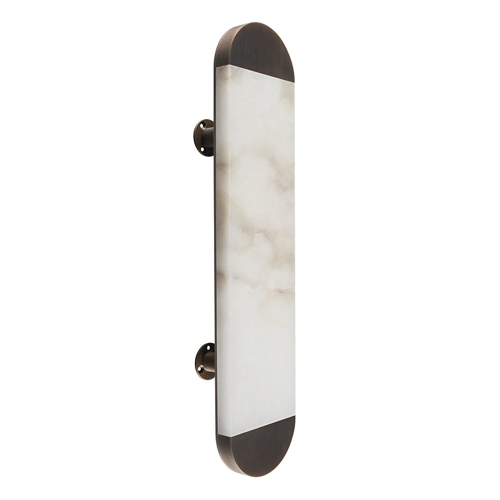 Modern Ghost Alabaster Wall Sconce