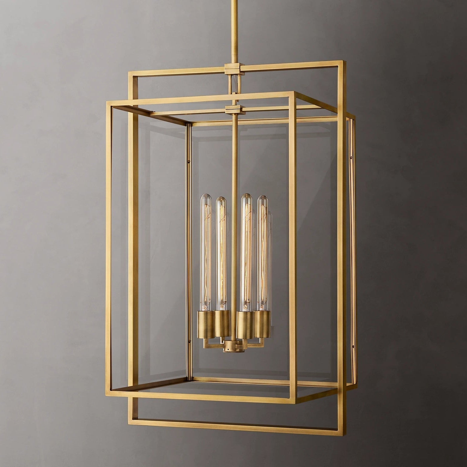Beckmans Modern Lantern Pendant H34"