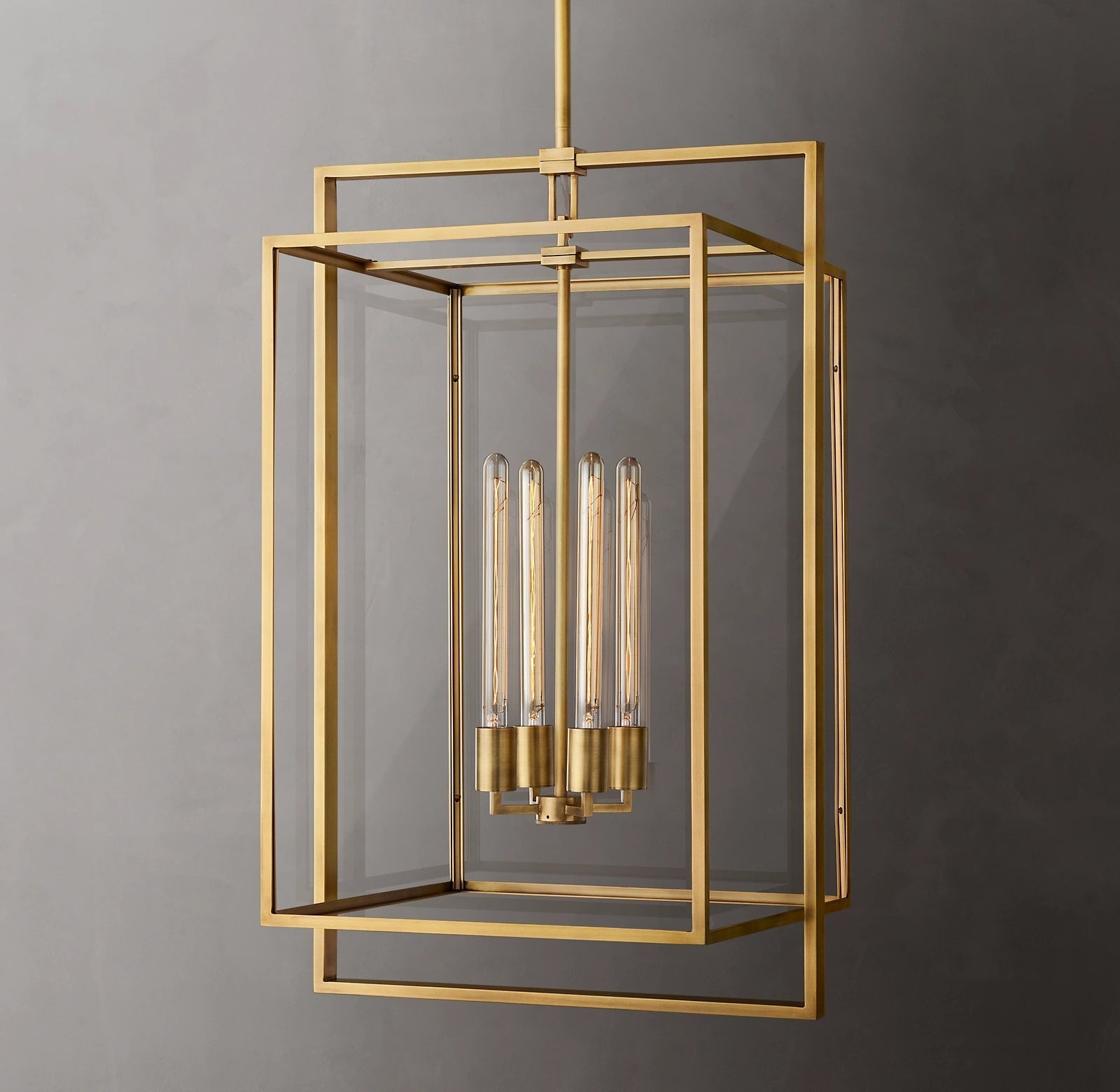 Beckmans Modern Lantern Pendant H34"