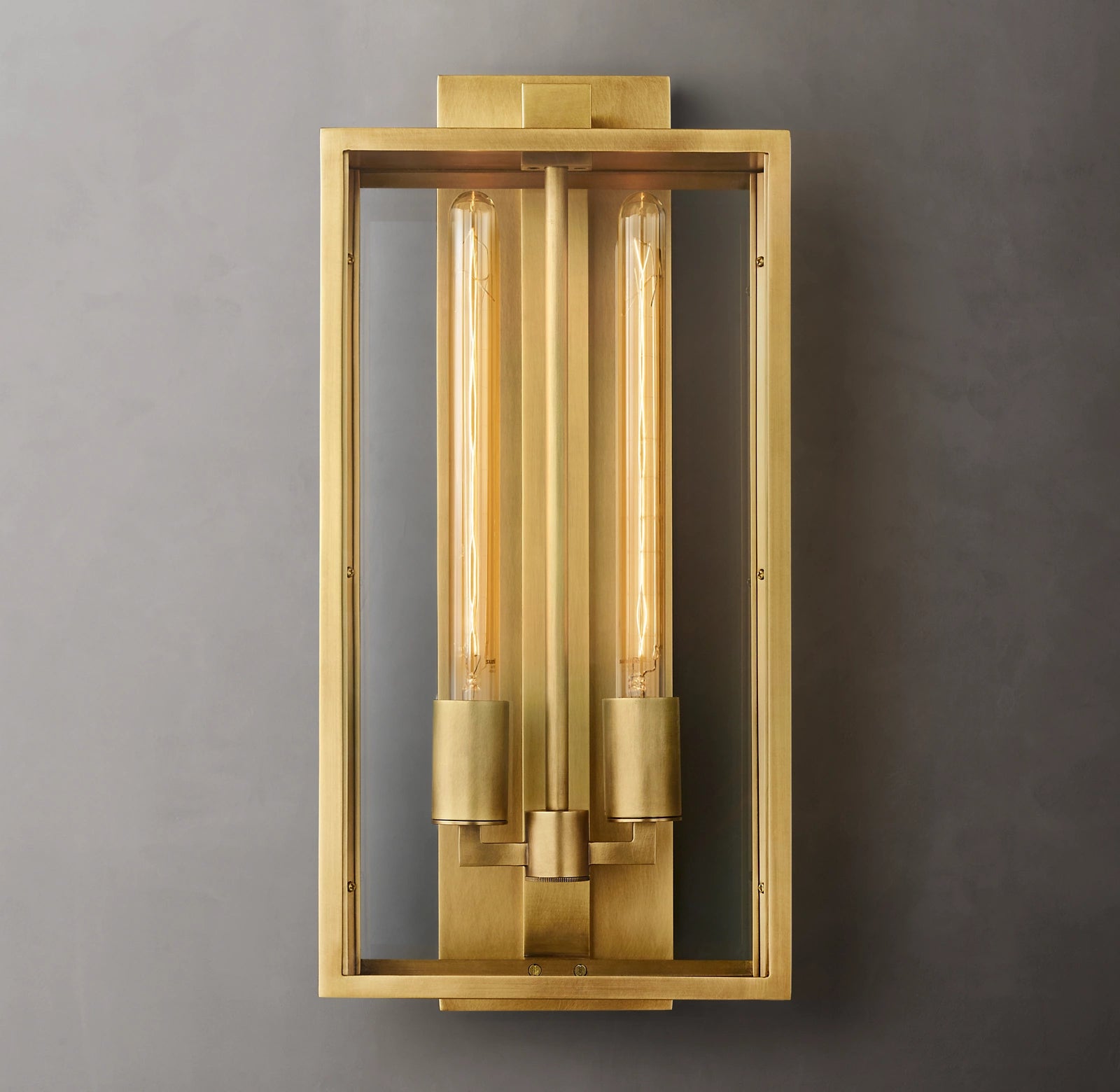 Beckmans Modern Lantern Sconce H21"