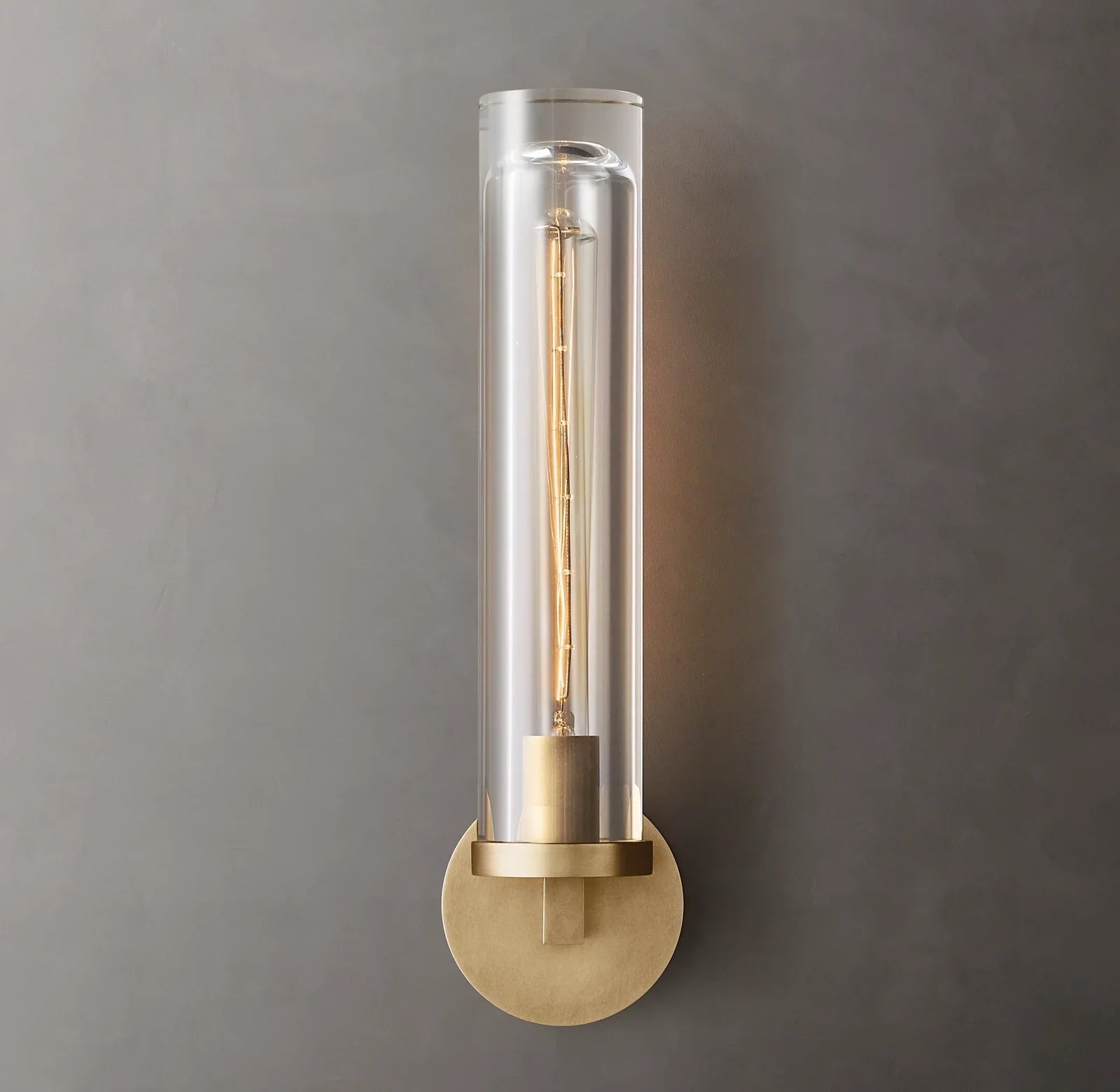Saviles Modern Round Sconce 14"H