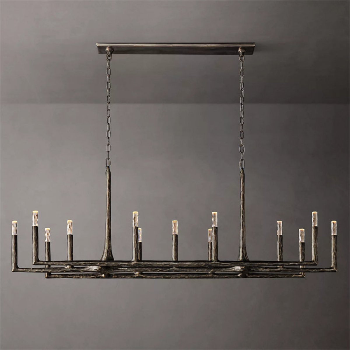 Thaddeus Linear Chandelier 72", For Living Room