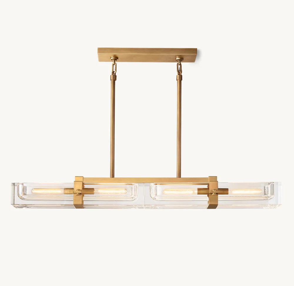 Saviles Modern Linear Chandelier 72"