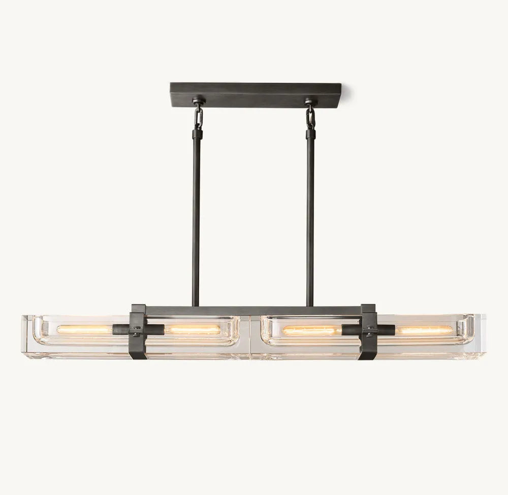 Saviles Modern Linear Chandelier 72"