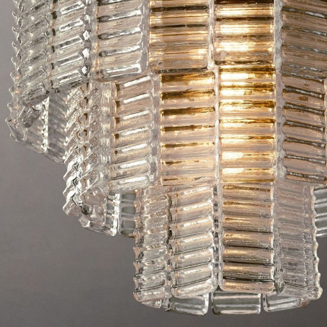 Sirene Modern Clear Glass Pendant
