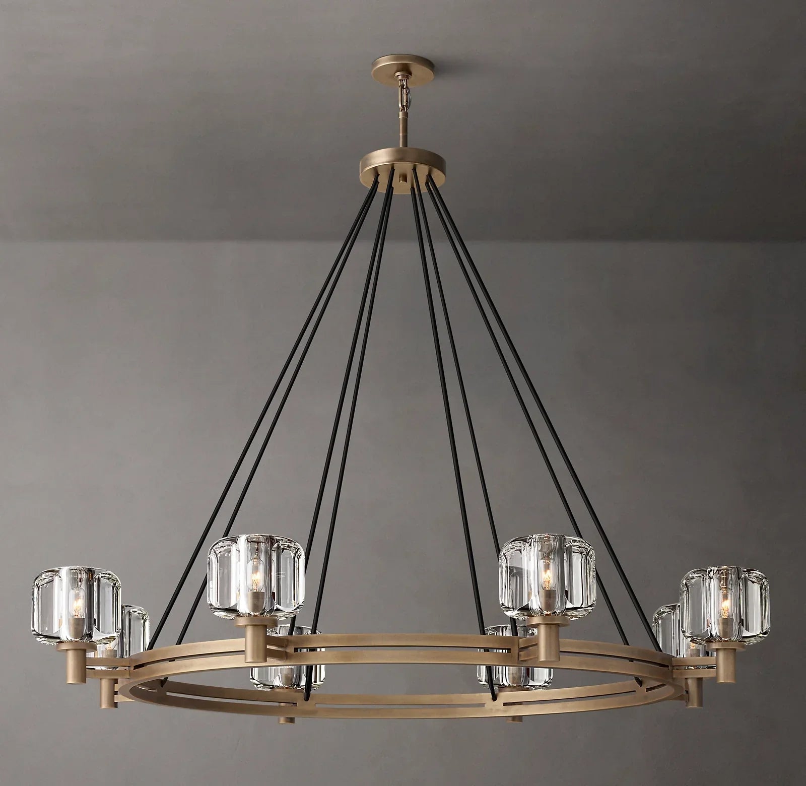 Demaret Modern Round Chandelier 48"
