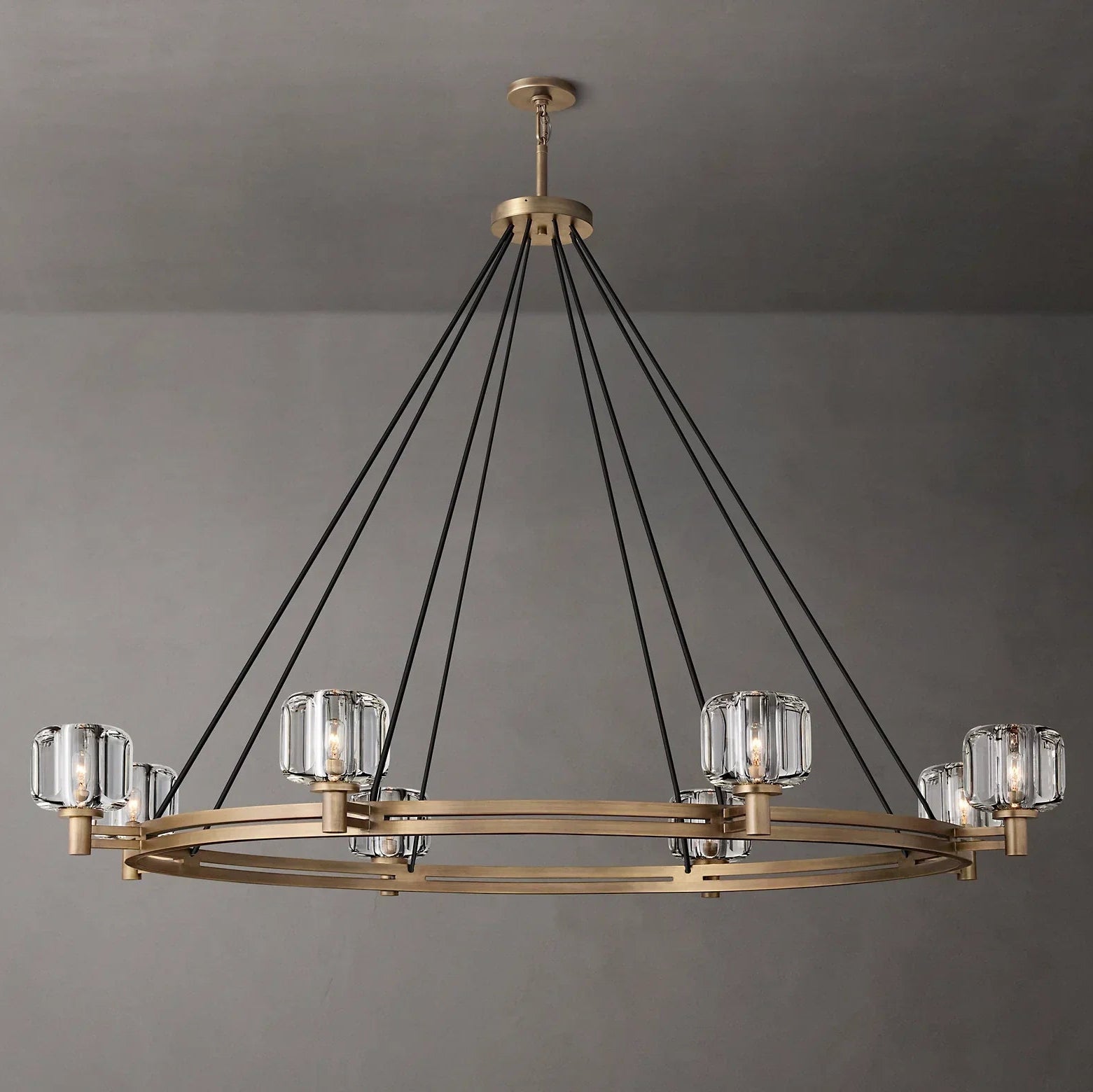 Demaret Modern Round Chandelier 60"