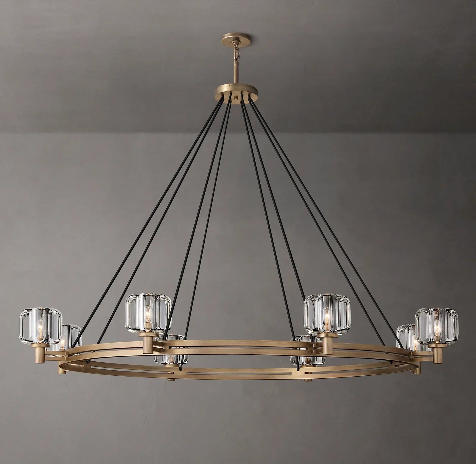 Demaret Modern Round Chandelier 60"