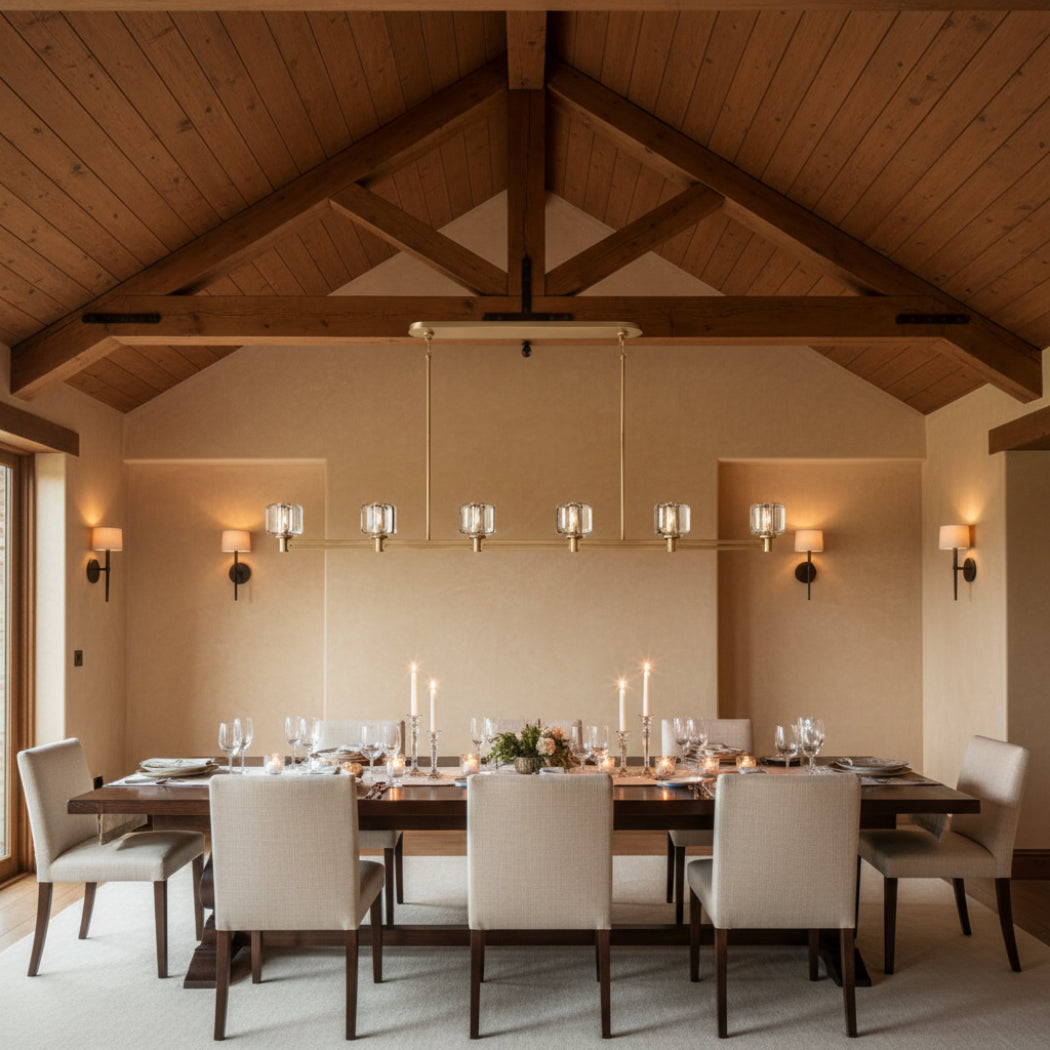 Demaret Modern Linear Chandelier 72"