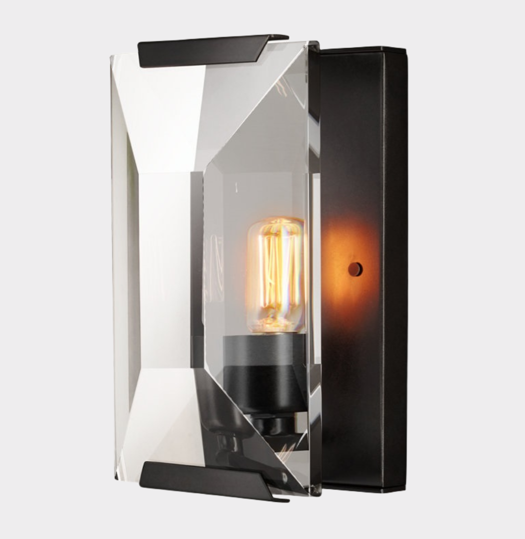 Harlow Modern Crystal Wall Sconce
