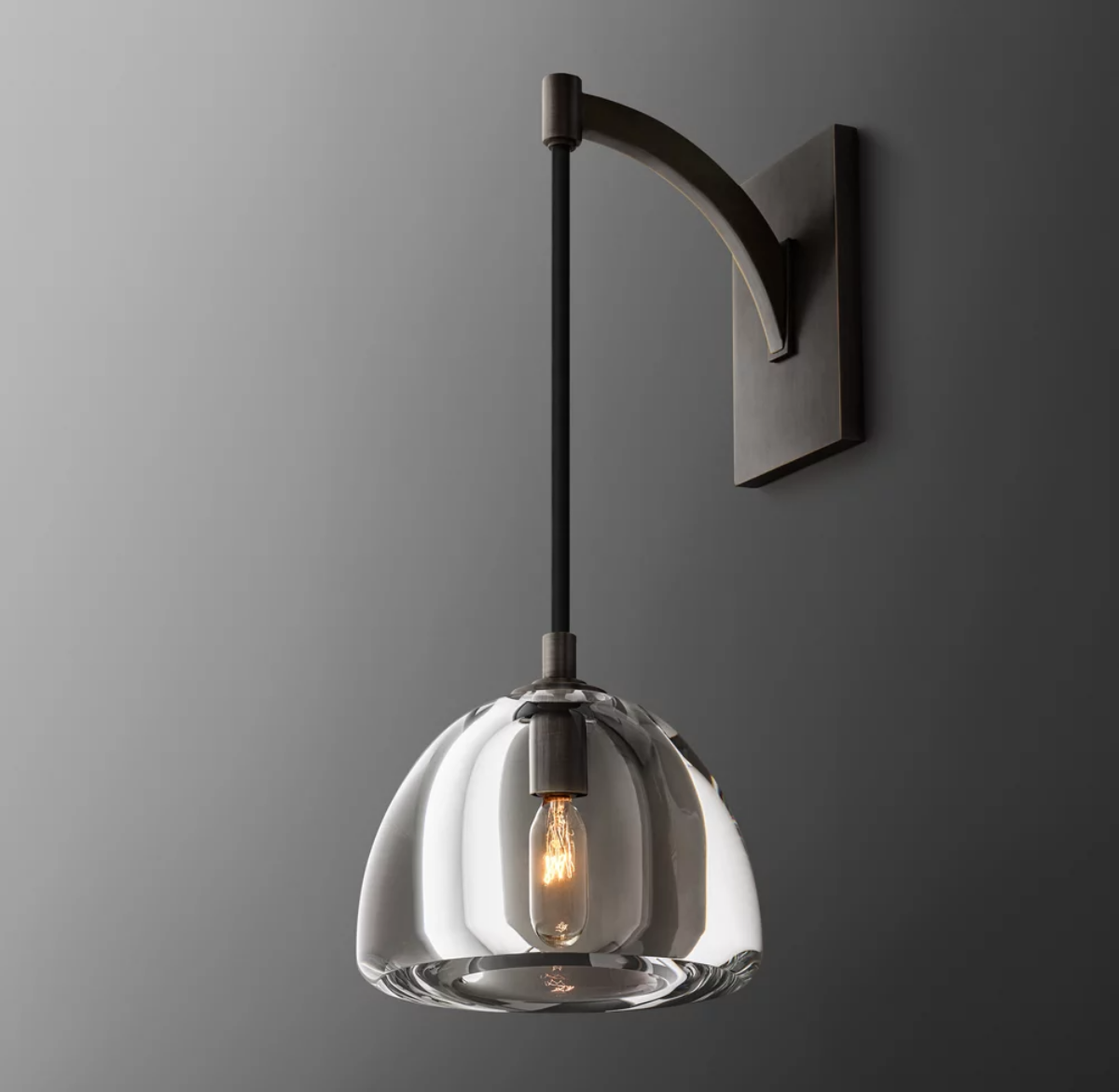 Hemispheres Modern Wall Sconce