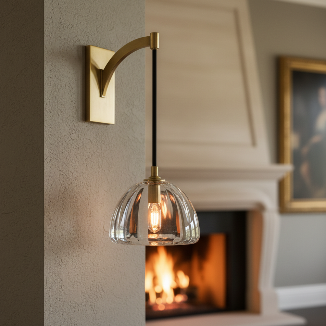 Hemispheres Modern Wall Sconce