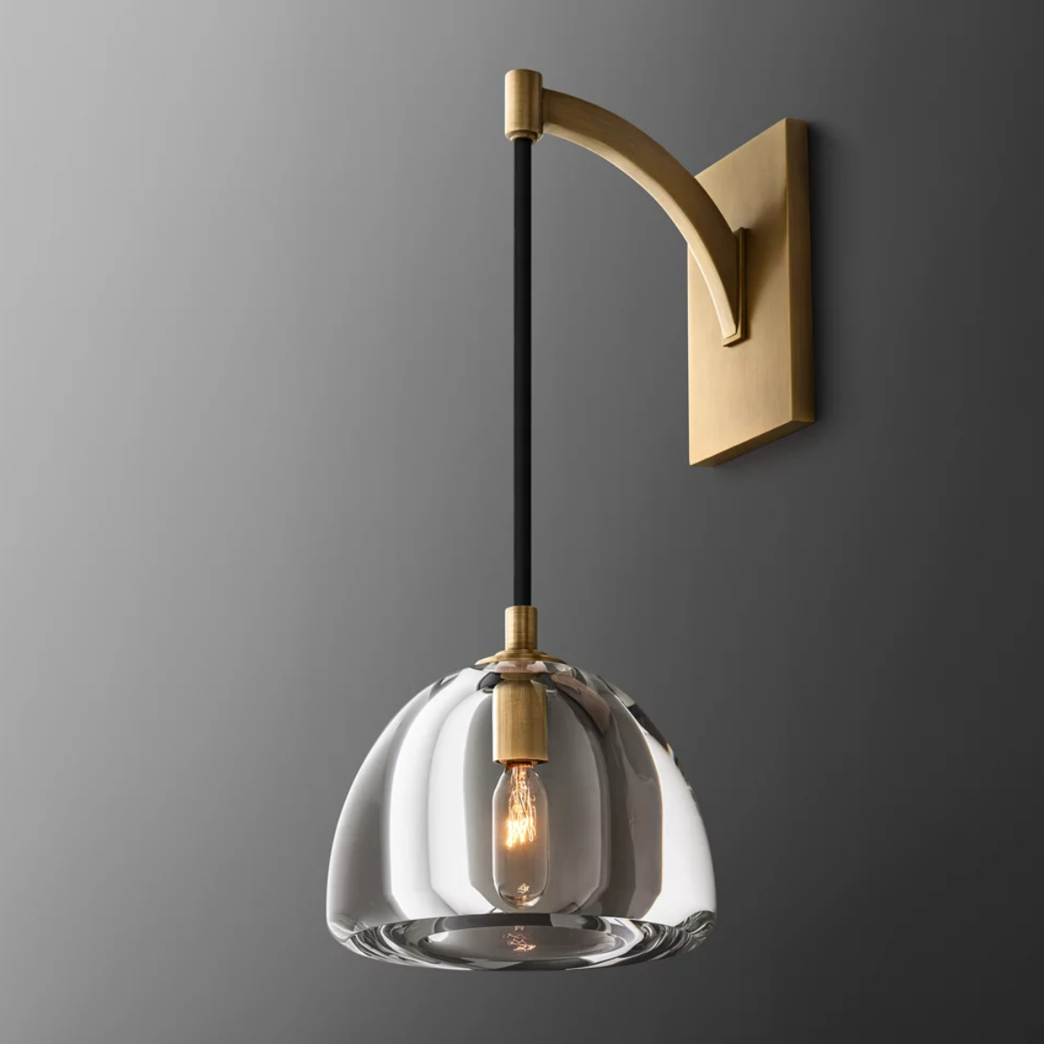 Hemispheres Modern Wall Sconce
